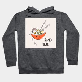 Kawaii bowl of ramen noodles Hoodie